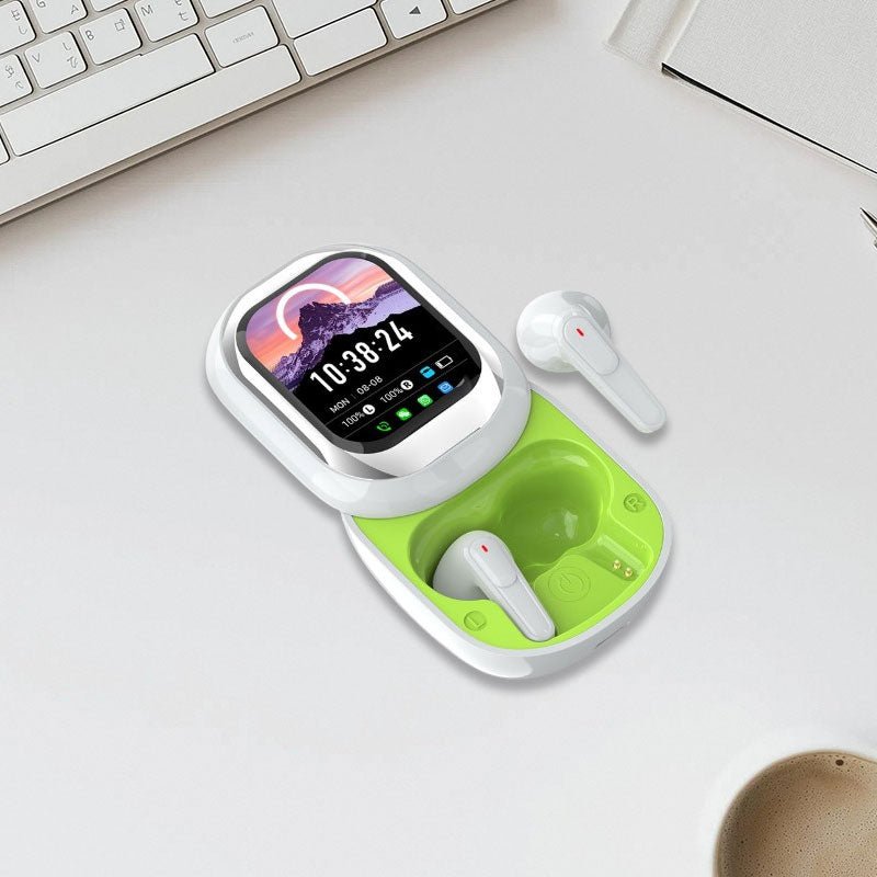 đ§Slide-Touch Bluetooth-headset med AI-översĂ€ttning