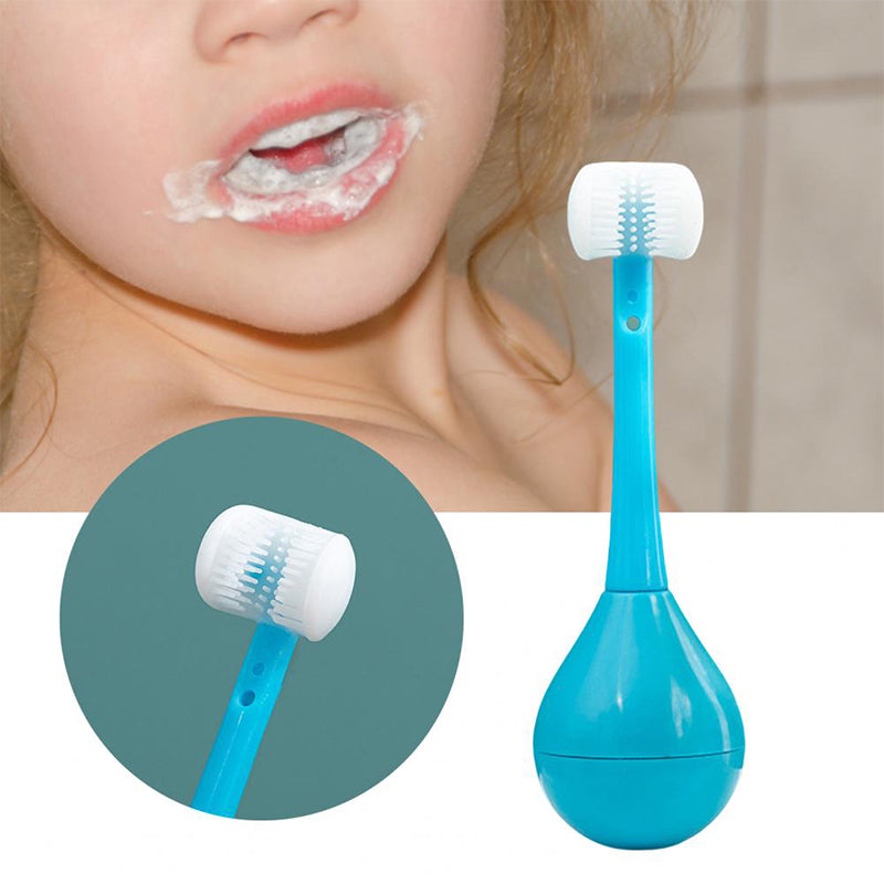 đ„Superdeal! 35% Rabatt! â Tandsborste för Barn med 3 Sidor â Effektiv & Skonsam Rengöring