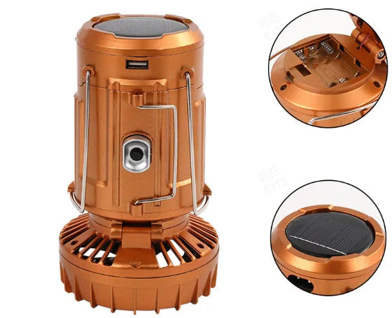 (đ„đ2025 NyĂ„rs Hot Reađ 49%) 6 i 1 BĂ€rbar Solar LED Camping Lantern