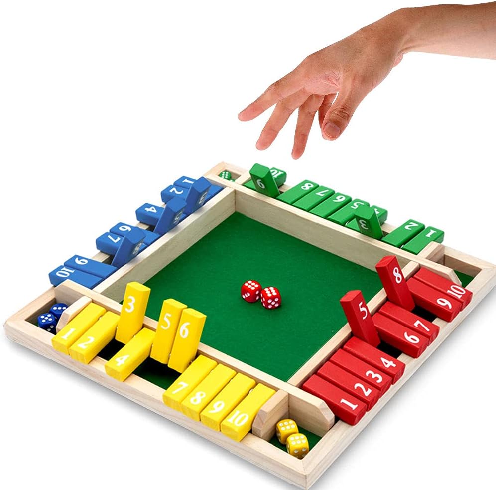 FUNNY FAMILY GAMES-Shut The Box BrĂ€dspelđČ