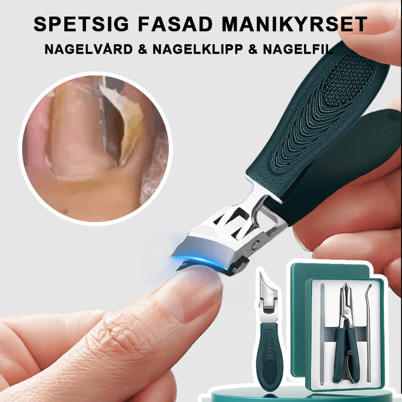 đ„Superdeal! 39% Rabatt! â Spetsigt Manikyrset med Slipad Finish