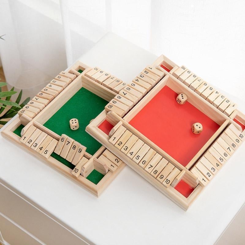 FUNNY FAMILY GAMES-Shut The Box BrĂ€dspelđČ