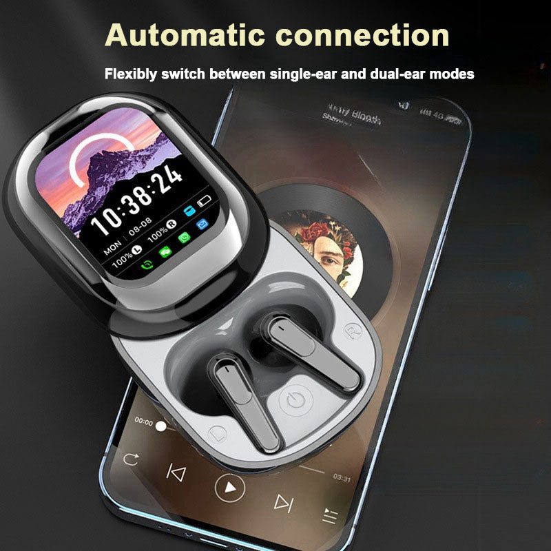 đ§Slide-Touch Bluetooth-headset med AI-översĂ€ttning