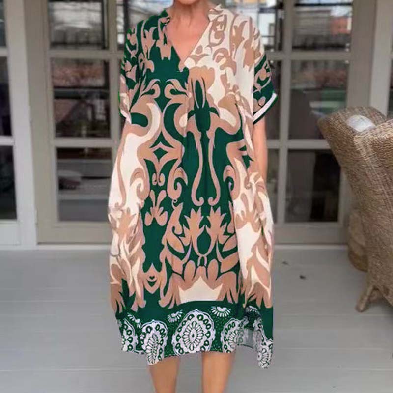 (Köp 2 och få fri frakt)Amelia | Boho Magtäckande klänning