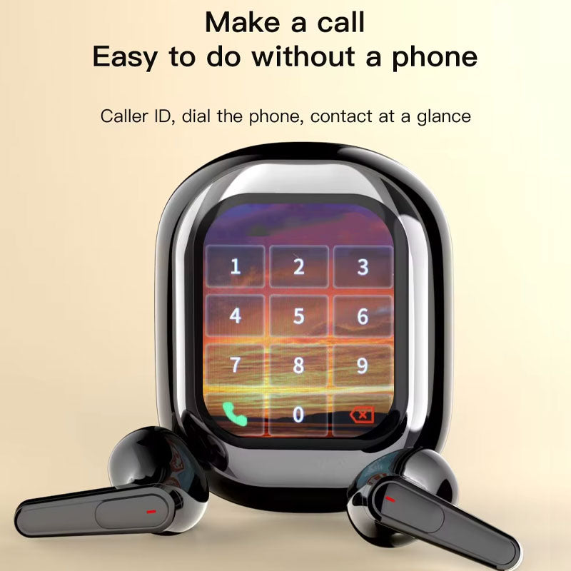 đ§Slide-Touch Bluetooth-headset med AI-översĂ€ttning