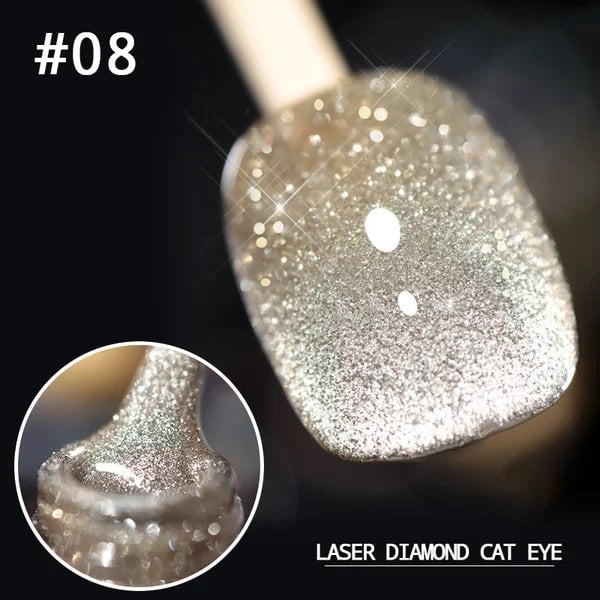 đLaser diamant kattögon nagellackđ„