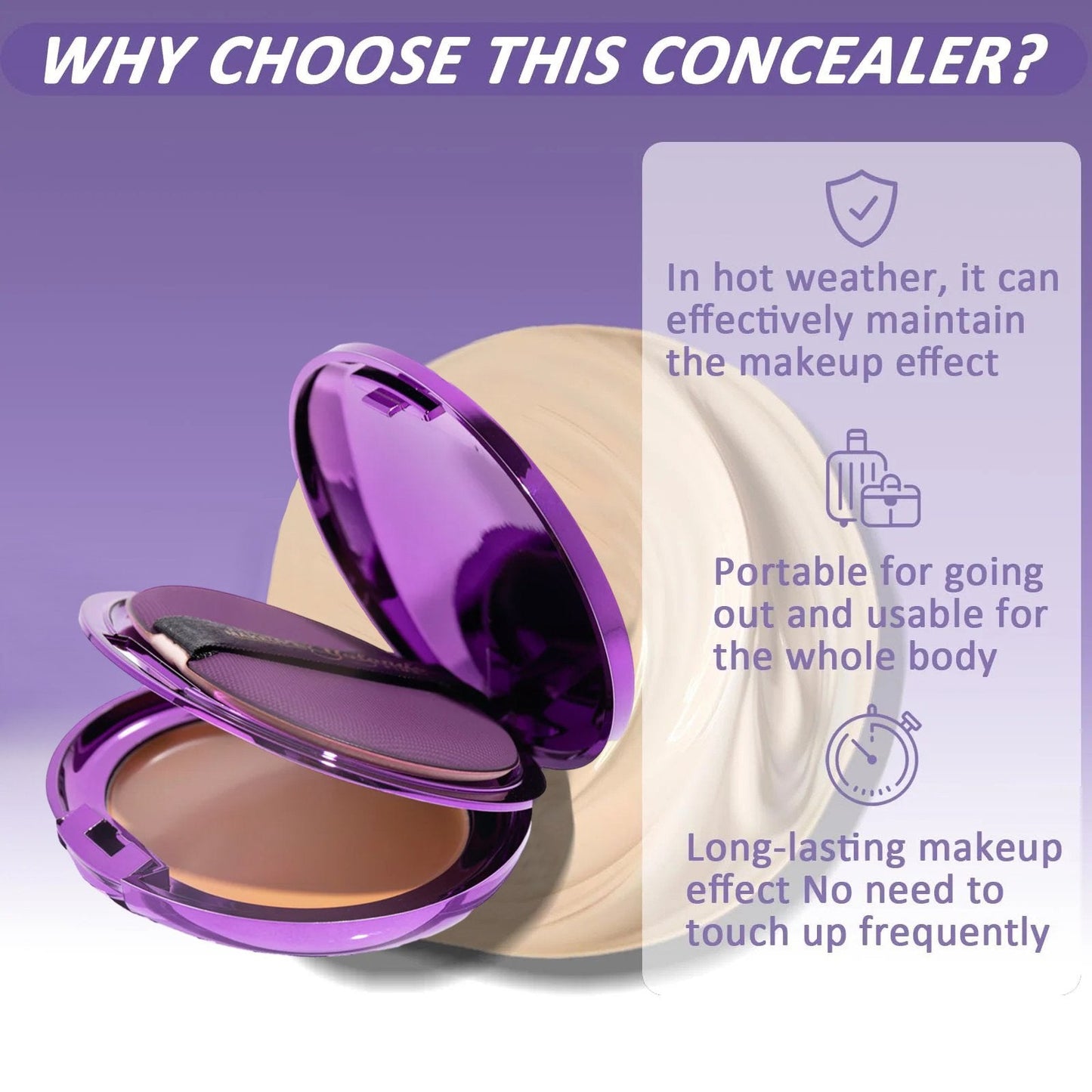 đ„ Sommarrea đ„ Mjuk matt krĂ€mconcealer