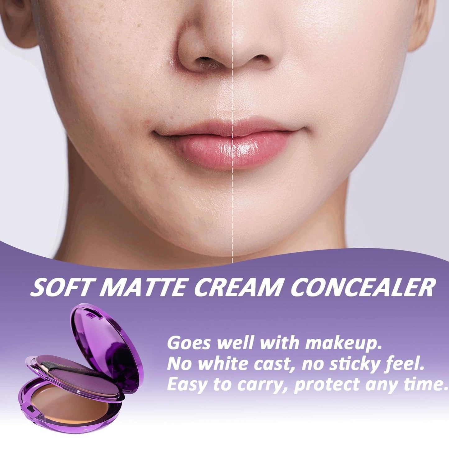 đ„ Sommarrea đ„ Mjuk matt krĂ€mconcealer