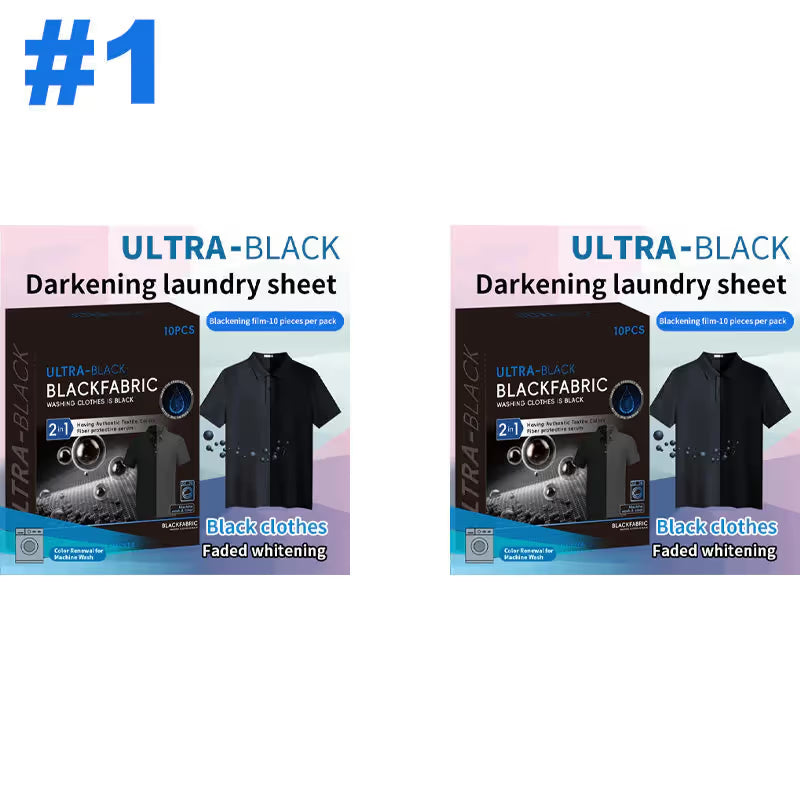 Ultrasvarta klädsvärtningsdukar