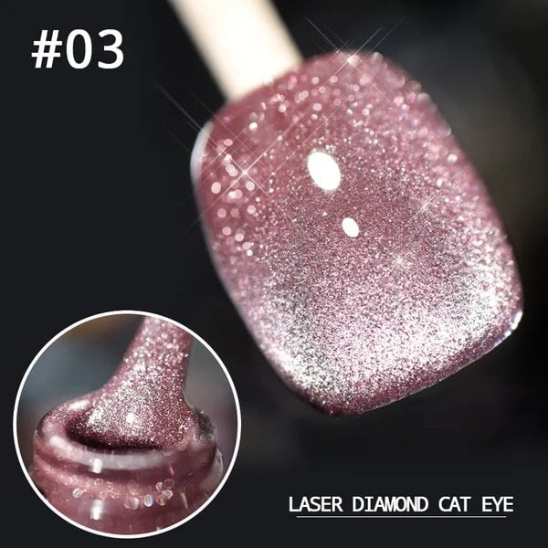 đLaser diamant kattögon nagellackđ„