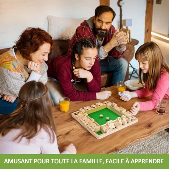 FUNNY FAMILY GAMES-Shut The Box BrĂ€dspelđČ
