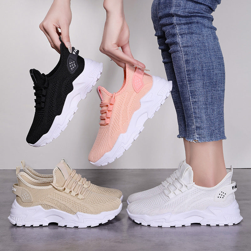 ✨ Köp 2 par – Betala 0 kr i frakt! Bekväma och andningsaktiva sneakers för kvinnor