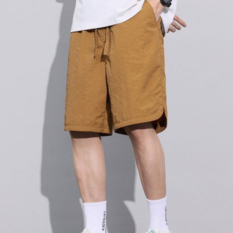 ✈️Köp 3 - 10% rabatt + fraktfritt✈️Sommarshorts för män med fickor och löst sittande passform