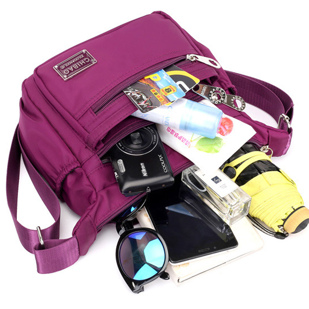 đ„đVattentĂ€t Crossbody-vĂ€ska Dam Casual Messenger AxelvĂ€skor HandvĂ€ska för resor dagligen