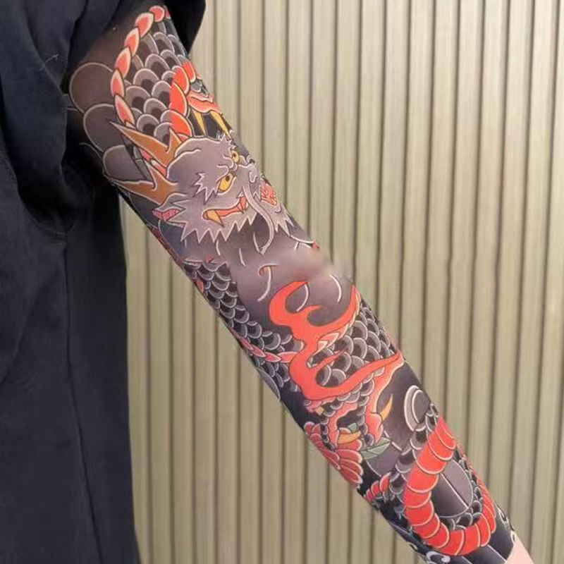 🔥Nytt hett Selling❤️🔥 Ultratunna tatueringsärmar med solskydd
