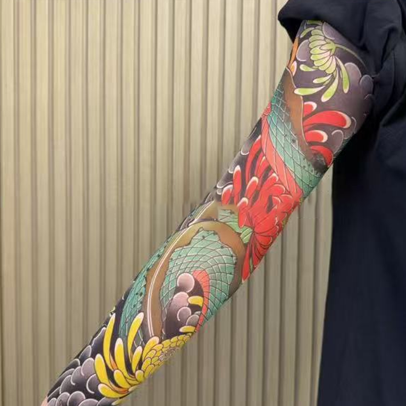 🔥Nytt hett Selling❤️🔥 Ultratunna tatueringsärmar med solskydd