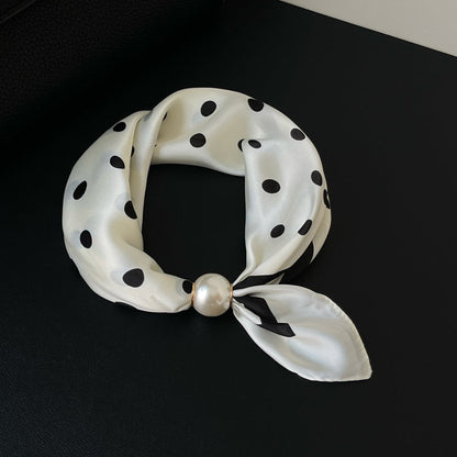 🧣 Oansträngd glamour: Påsnäppbar pärlhalsbandsscarf ✨