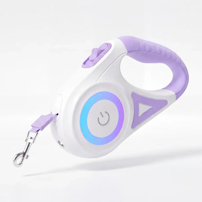 🐕💡5M Automatisk Hundkoppel med LED-ljus – För små & medelstora hundar