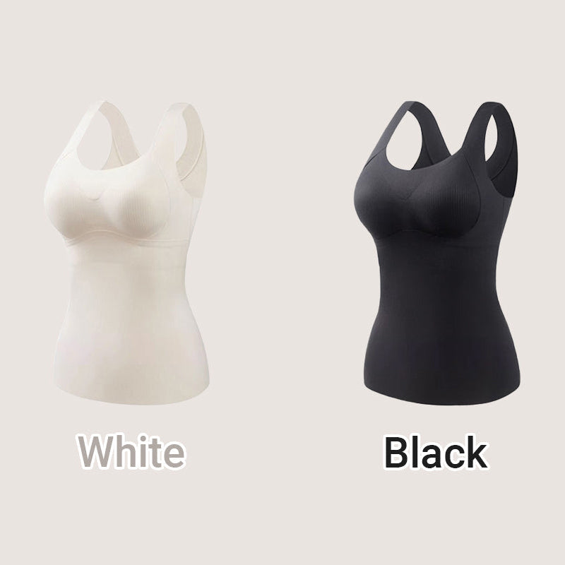 💖Black Friday Storrea 49% RABATT🌹[Kvinnors present] Termo linnen med inbyggd BH för kvinnor