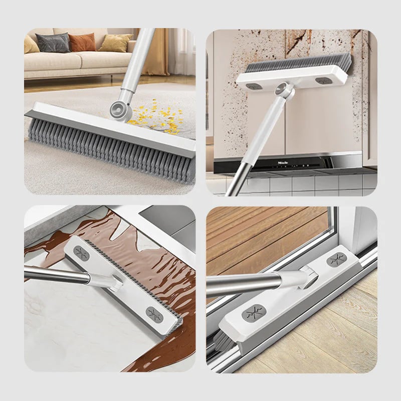 Multifunktionell V-formad fogrengöringsborste