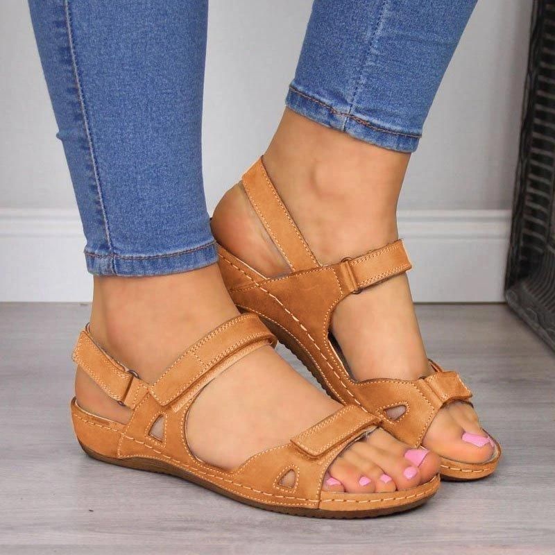 ✈️Köp 2 par med fri frakt🔥Sista dagens kampanj 50% OFF - 2024 Comfort Retro Ortopediska Sandaler