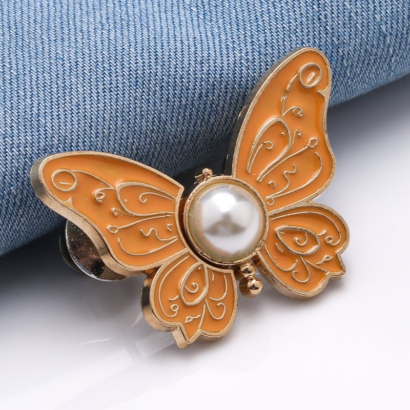 2-Pack avtagbara fjärilsklämmor🦋