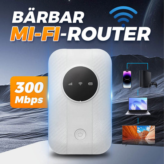 🔥Sidste dag med 53% rabat🔥Bärbar 4G LTE Mobil Wi-Fi-Router