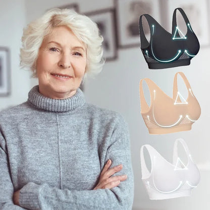 😍KÖP 1 FÅ 1 GRATIS🔥Stor rea 49% rabatt🔥Andningsbar Cool Liftup Air-bh😀