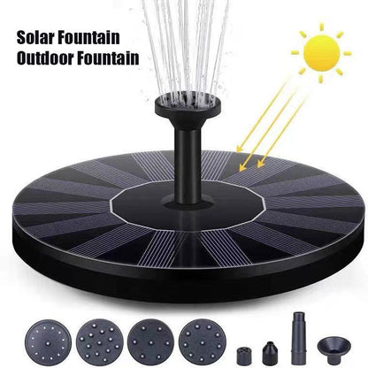 Solcellsfontän utomhusfontän