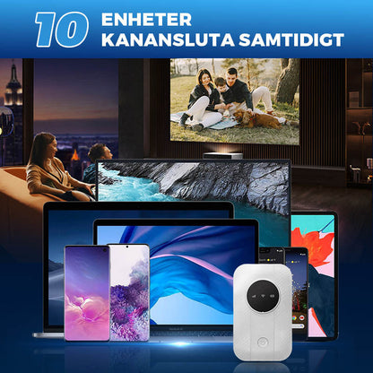 🔥Sidste dag med 53% rabat🔥Bärbar 4G LTE Mobil Wi-Fi-Router