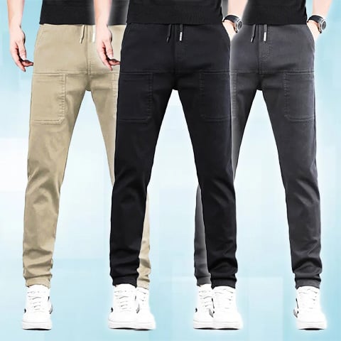 🔥Köp 2 få 5% rabatt (fri frakt)🔥🥰 MultiPants - slitstarka cargobyxor med hög stretch och flera fickor