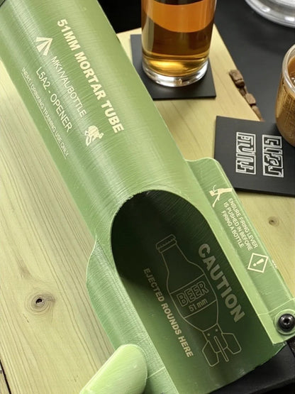 🚀 51 mm ölflasköppnare med mortel 🍻 – Nytt tillbehör till ölflasköppnare och bar