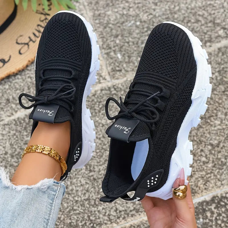 ✨ Köp 2 par – Betala 0 kr i frakt! Bekväma och andningsaktiva sneakers för kvinnor