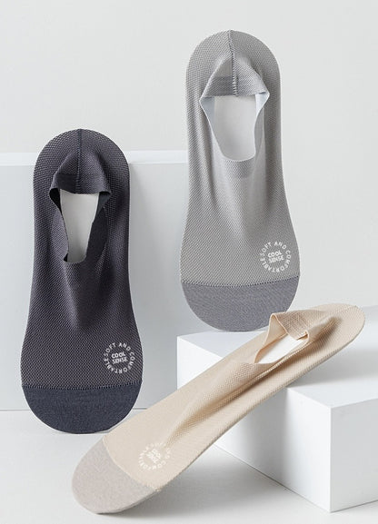 🔥 Osynliga Greppstrumpor 🧦 – Andningsbara Lågskurna Halkfria & Svettabsorberande Strumpor