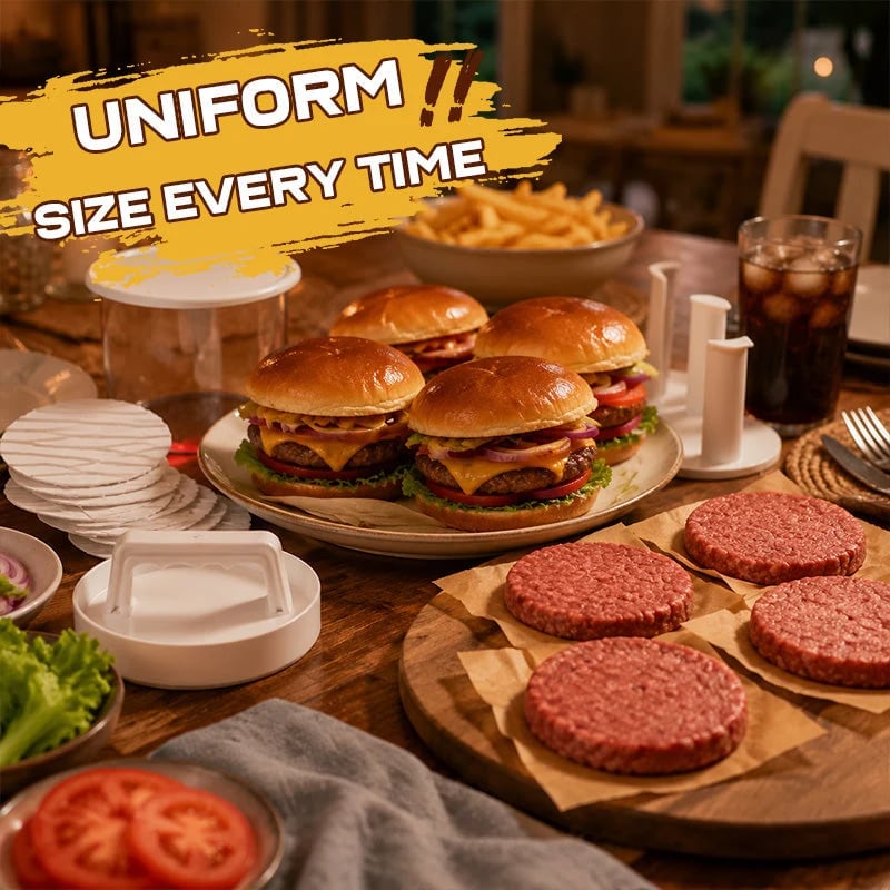🍔 Burgarformare för enkla hemmagjorda burgare