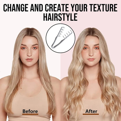 💇2026 Uppgraderad volymkamma, bredtandad styling för alla hårlängder, män och kvinnor