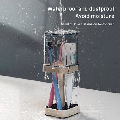 Snygg tandborsthållare med lock