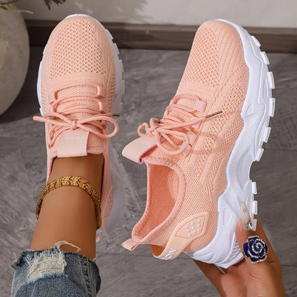 ✨ Köp 2 par – Betala 0 kr i frakt! Bekväma och andningsaktiva sneakers för kvinnor