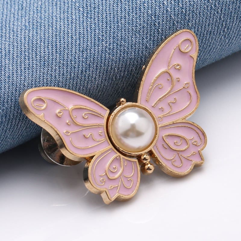 2-Pack avtagbara fjärilsklämmor🦋