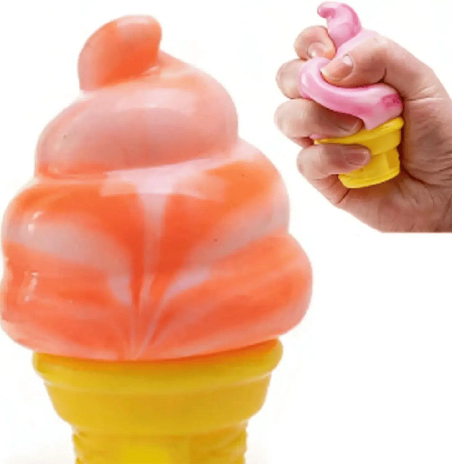 Glass Squeeze Squishy, Glass Squishy, Slow Rise sensorisk fidgetleksak, påskkorgsfyllning och partypresenter🍦