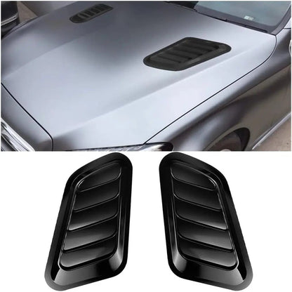 🏎️🔥 2-pack Universella Luftintag för Motorhuven