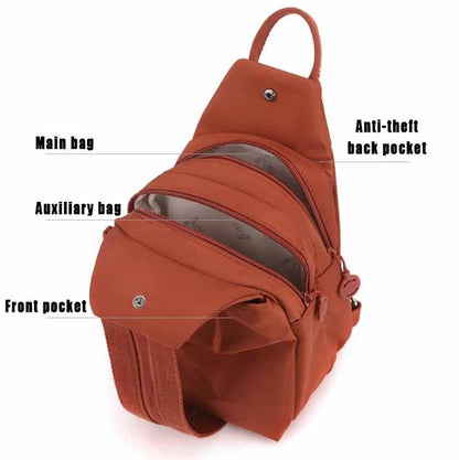 🎒Vattentät 2-vägs pendlarväska