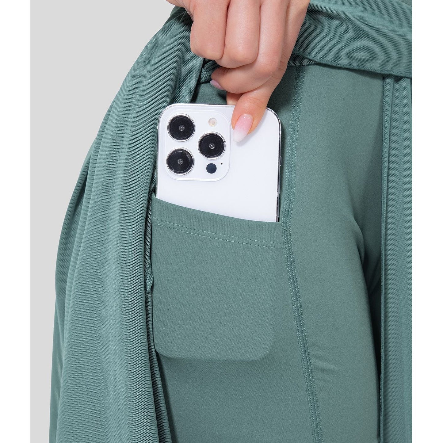 Veldira™ elegant 2-i-1 kjol med dolda fickor