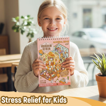 🌟Kreativitet möter lek🎨 Handgjorda klistermärken med stresslindrande motiv (Gratis pincett)