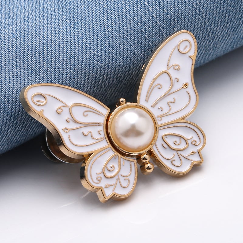 2-Pack avtagbara fjärilsklämmor🦋