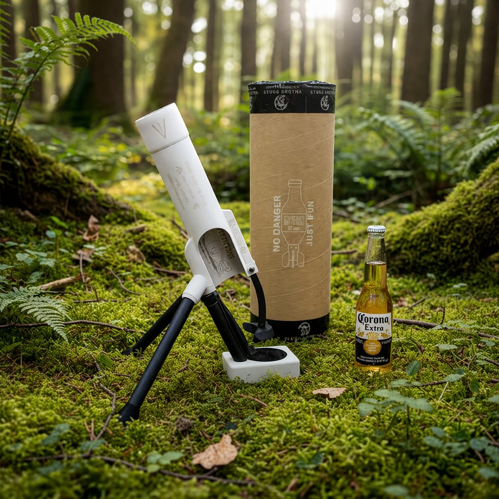 🚀 51 mm ölflasköppnare med mortel 🍻 – Nytt tillbehör till ölflasköppnare och bar
