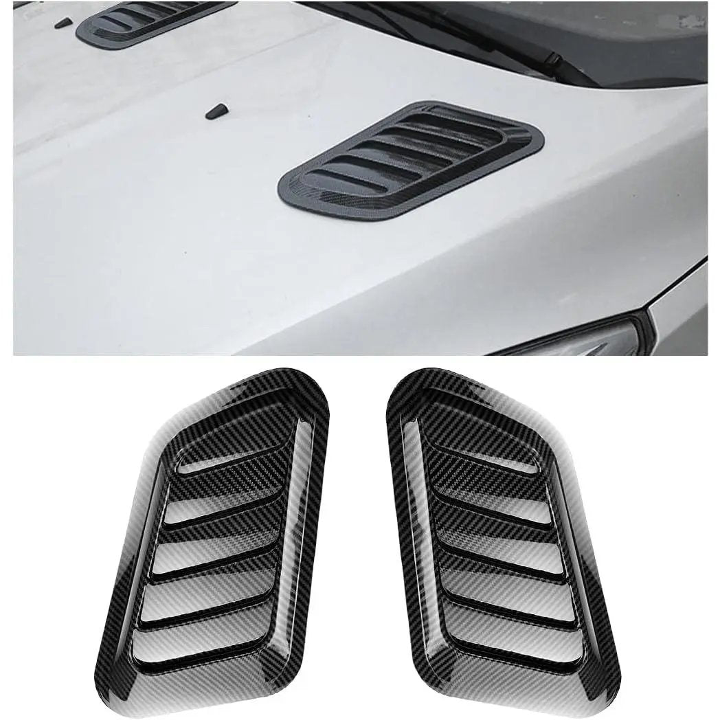 🏎️🔥 2-pack Universella Luftintag för Motorhuven