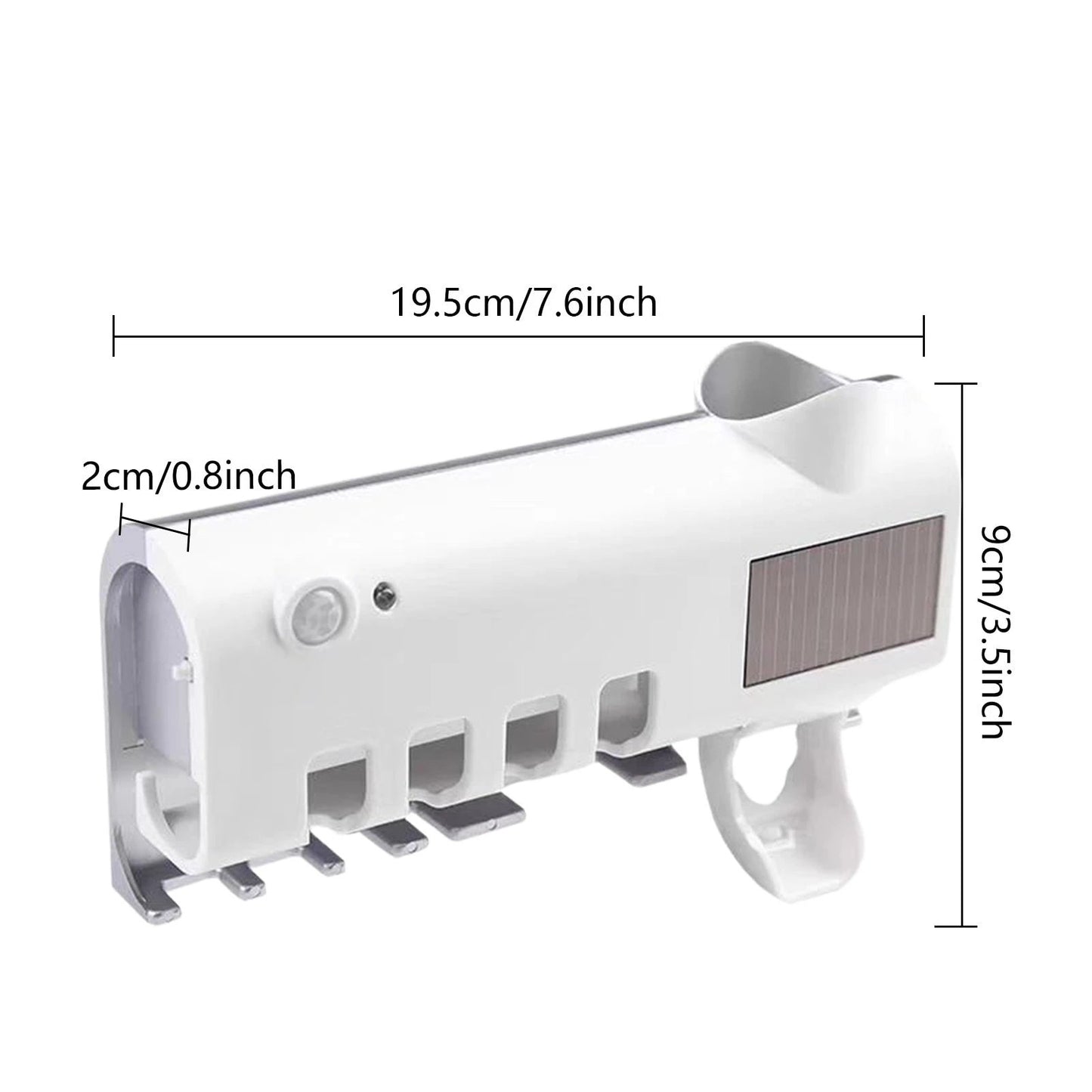 📢📢40% RABATT !! ⏰Smart UV-steriliserande tandborsthållare🦷