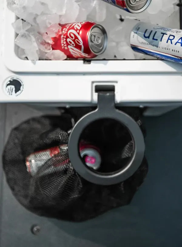 Cooler Can - Tillbehör för sopkärl till utomhuskylare - Matt svart finish