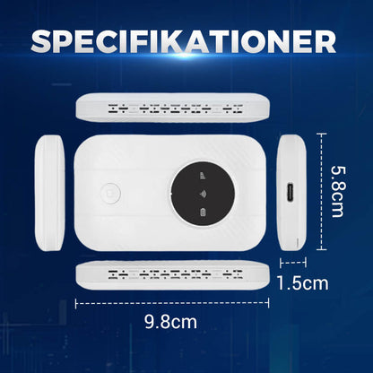 🔥Sidste dag med 53% rabat🔥Bärbar 4G LTE Mobil Wi-Fi-Router